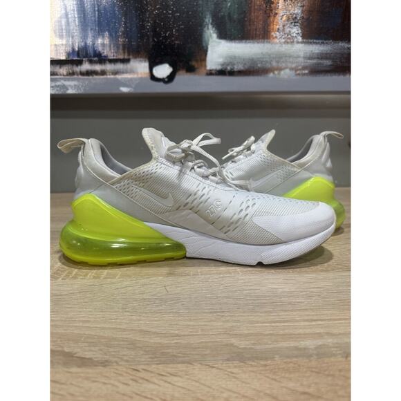Size 11 - Nike Air Max 270 White Volt - Picture 1 of 5